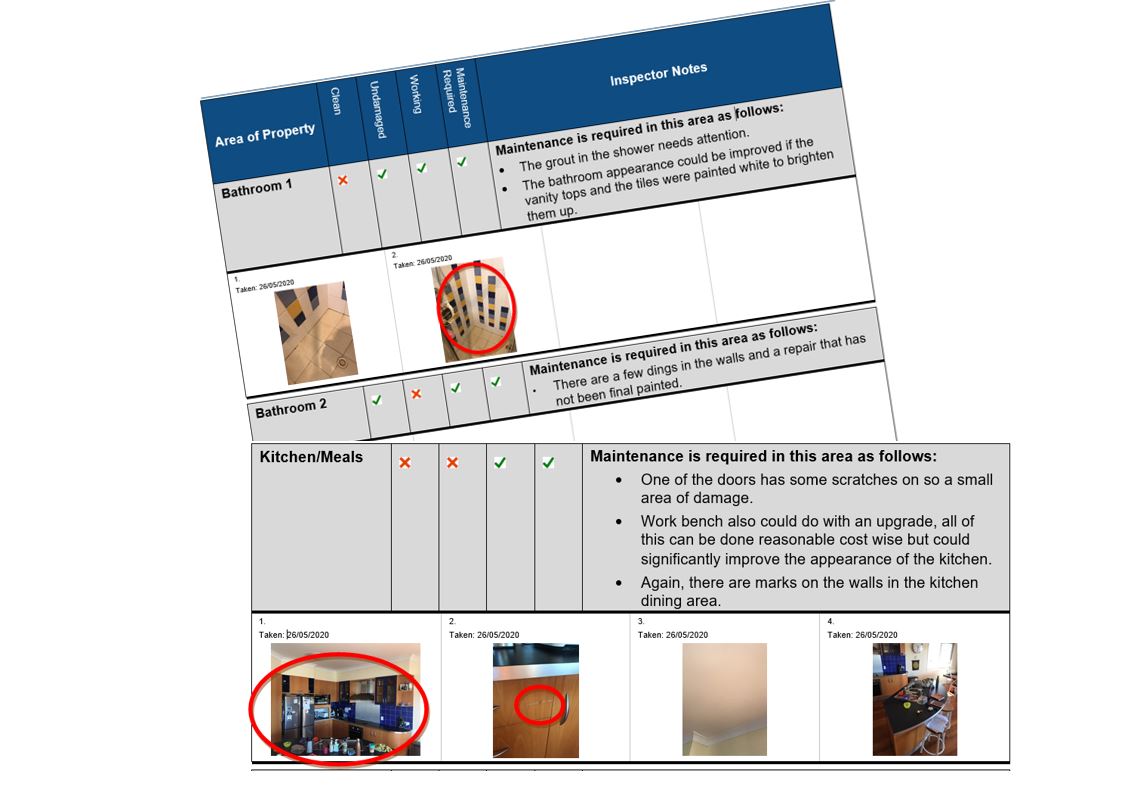 Step 2 of Home Makeover- Visual Inspection